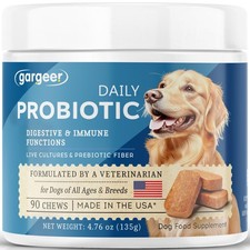 Daily Probiotics Prebiotics for Dogs. Supports Healthy Digestion, Gut Flora...