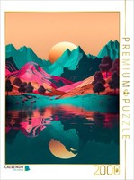 Calvendo Puzzle Minimalist Paradise | 2000 Pieces, Finished Size 35.4 × 26.4 In