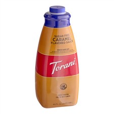 Torani 64 fl. oz. Sugar-Free Caramel Flavoring Sauce WS-999840019