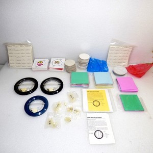Badge a minit paper circle cutter patterns plastic parts lot