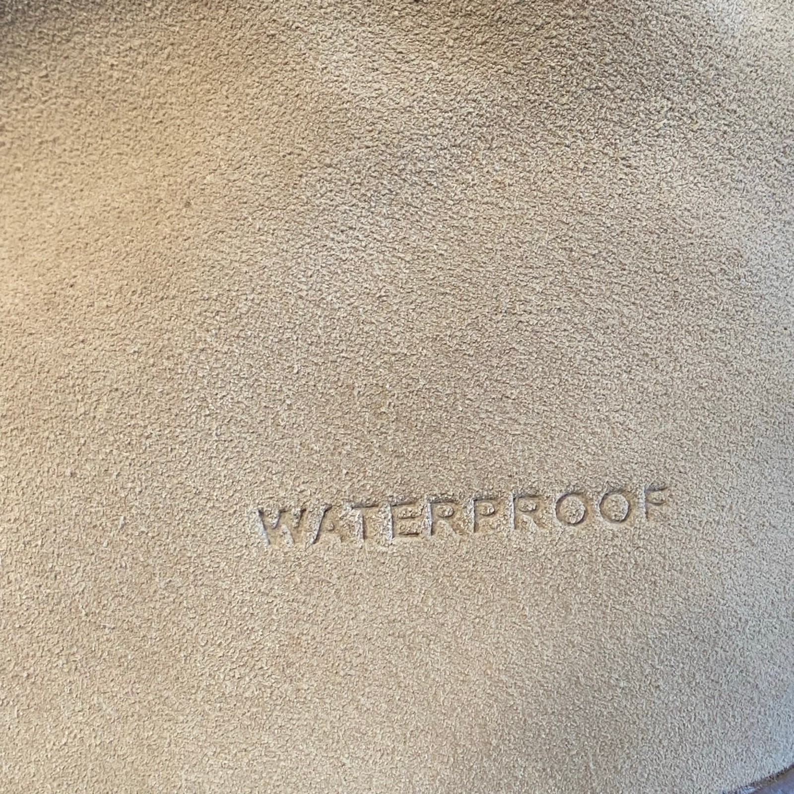 Cougar Button Waterproof Ankle Boots Sz 9 Beige Sueded Lambswool Lined Winter  thumbnail 11