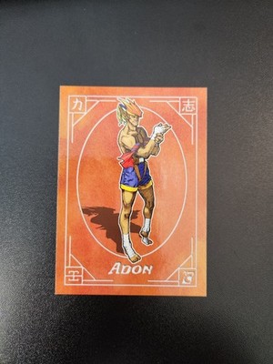 2025 Cardsmiths Street Fighter Alpha Adon #37 Base Card