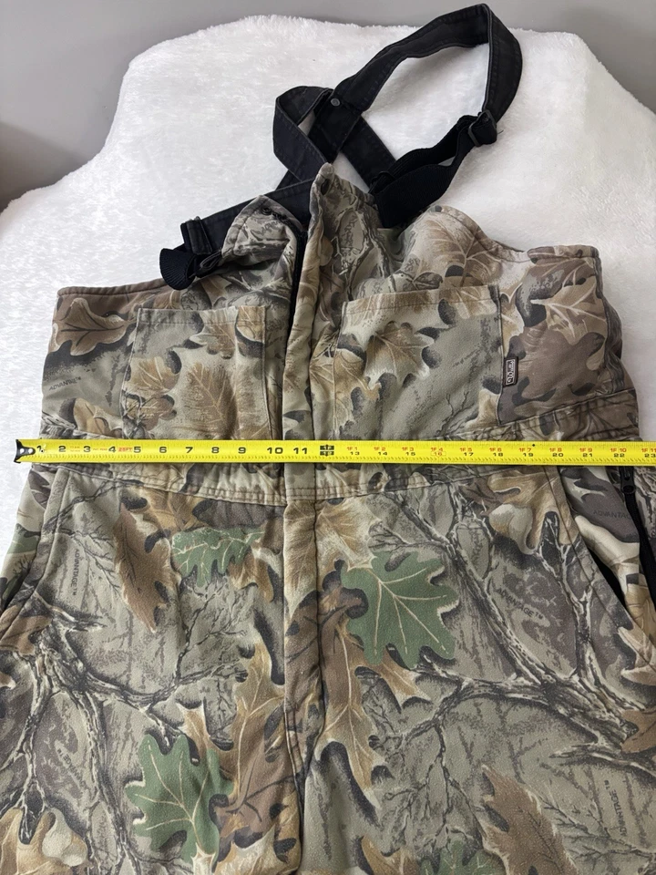 Mono con tirantes para paredes al aire libre XL bolsillos cortos forrado con cremallera camuflaje aislado HECHO EN EE. UU. Foto 4 de 4