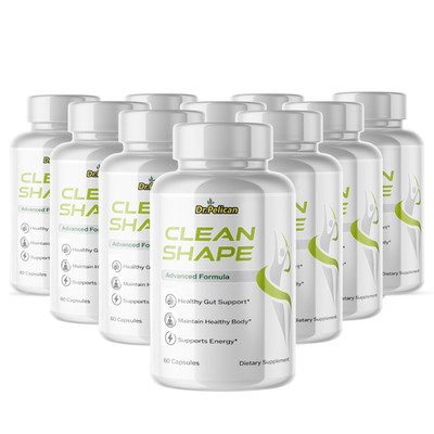 Clean Shape-  Keto & Weight Support- 10 Bottles- 600 Capsules
