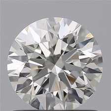Round 0.90 CT Certificate GIA Natural Mined Diamond Loose H color VS1 clarity 3772.00 per carat