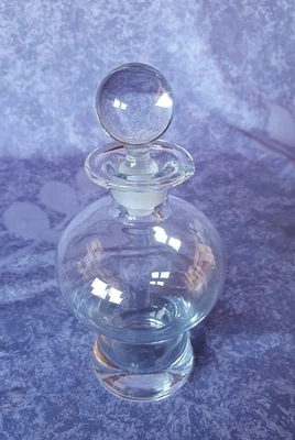 Kleiner Dekanter aus Glas, kleine Karaffe, Vintage - Bild 1 von 4