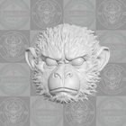 Chimpanzee Warrior custom head for 1:6 1:12 1:18 1:10 fantasy action figures