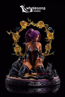 Shihouin Yoruichi スタチュー ガレージキット 1/4 Whale Song Studio BLEACH Shihouin Yoruichi Resin Painted