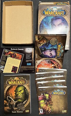 World Of Warcraft Original Box Game - PC Game, Blizzard Excellent