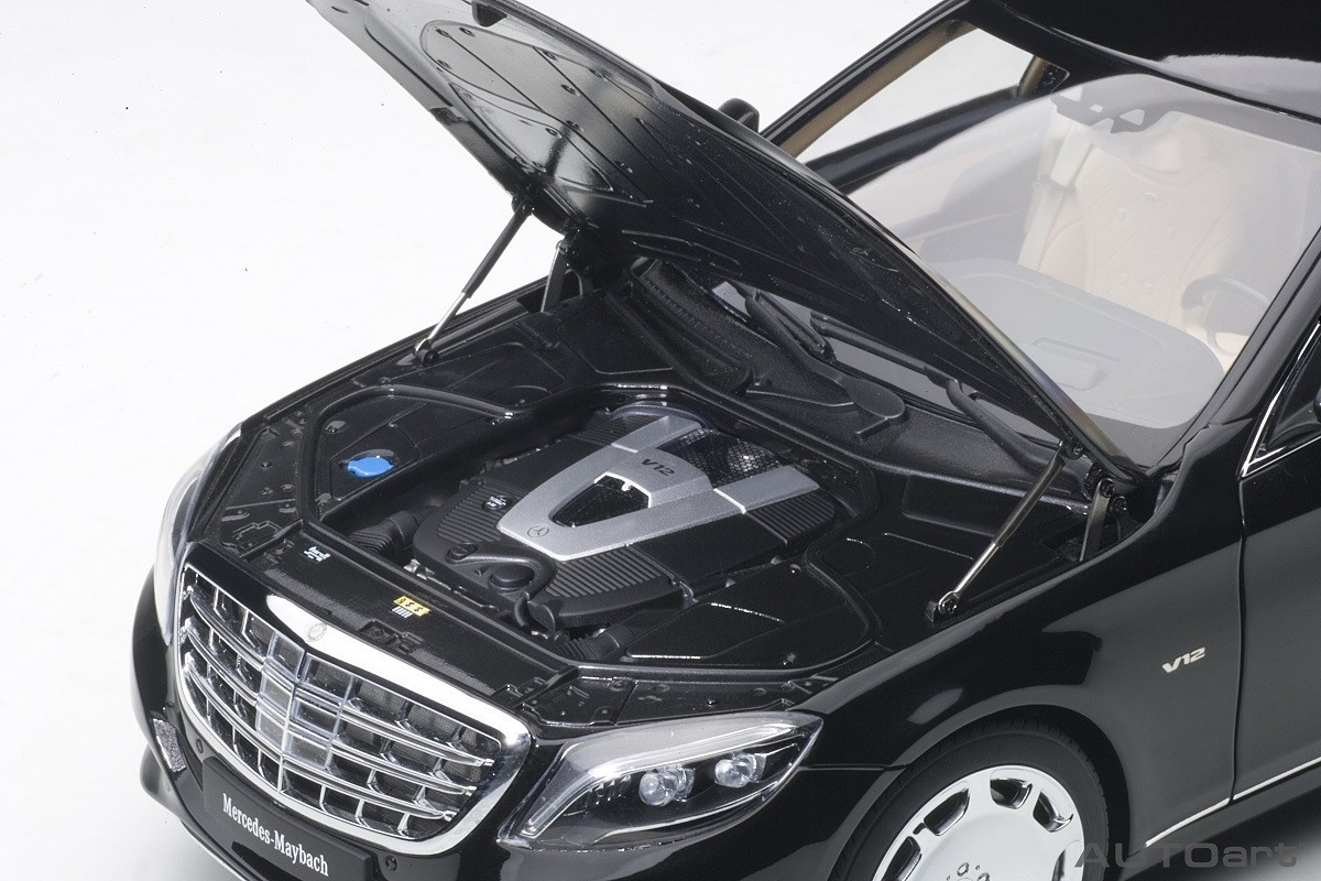 2015 MERCEDES MAYBACH PULLMAN S600 (LWB) LIMOUSINE BLACK 1:18 by