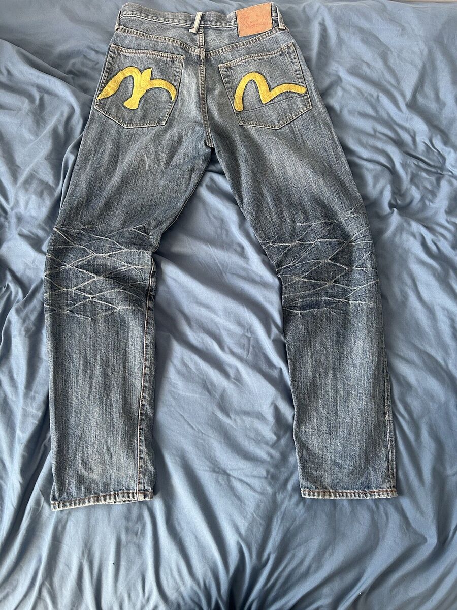 mens evisu jeans 32/32 - Read Description | eBay mens evisu jeans 32/32 - Read Description | eBay