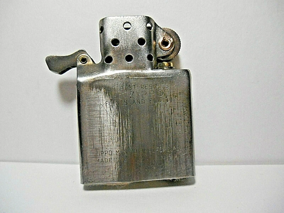 VINTAGE 1950'S ZIPPO PAT #2517191 CIGARETTE LIGHTER - TAYLOR TIRE US ROYAL TIRES