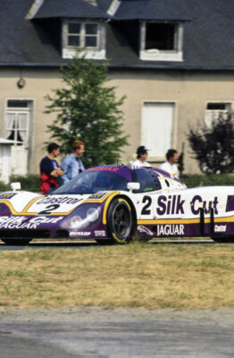 Jan Lammers Johnny Dumfries Jaguar XJR-9 LM - Jaguar TWR 1988 Old Photo 6