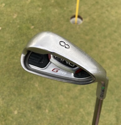 Ping G20 8 Iron RH Green Dot Ping TFC 169i Graphite Regular Flex 36.5'' *Good*