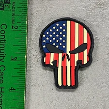 AC-110G: Lancer Tactical PUNISHER US Flag PVC PATCH