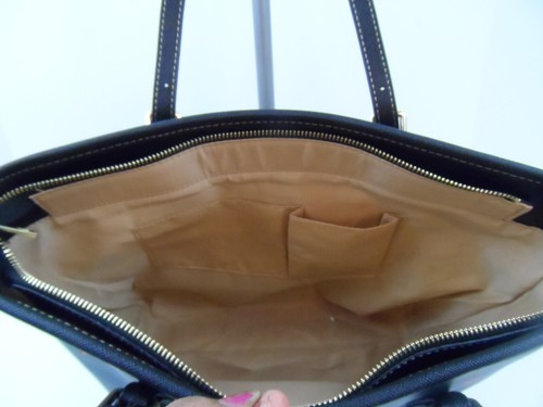 Lerue L Doberman Tote/Handbag Purse Bag - 16 x 10 x 6 - EC - Picture 7 of 8