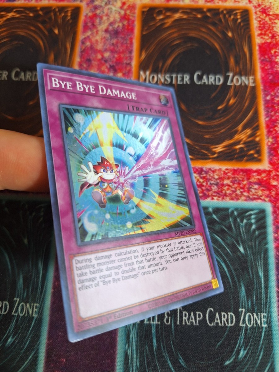 Yu-Gi-Oh! Bye Bye Damage MP20-EN202 Super Rare 1st Edition Near