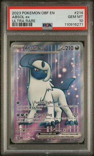 Absol ex graded PSA 10 for sale on eBay