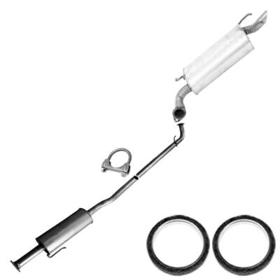 Resonator, Left & Right Side Muffler For 2005-2012 Toyota Avalon 3.5L