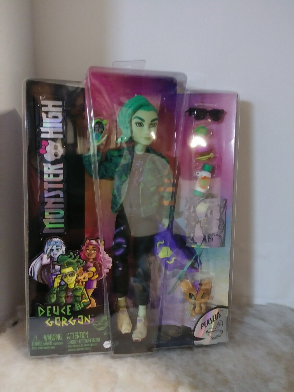 BRAND NEW MONSTER HIGH 2022 RELEASE DEUCE GORGON GENERATION 3 G3 FREE  SHIPPING