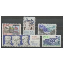 France - Poste - 1988 - No 2545/2548 - 2550 - Monuments