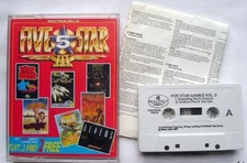 Sinclair ZX Spectrum 48K Game - FIVE STAR GAMES 3 - Beau Jolly -Tested & Working