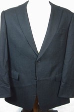 GORGEOUS Hart Schaffner Marx Gold Trumpeter Black Piana Cashmere Sport Coat 42R