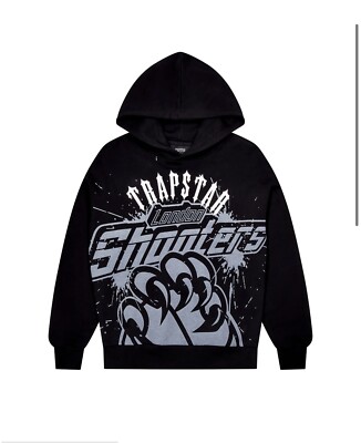 TRAPSTAR SHOOTERS HOODIE - BLACK