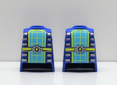 2 x KÖRPER MITTEL BLAU + PRINT PLAYMOBIL zu NOVELMORE RITTER vs. BURNHAM KP14