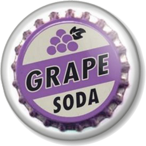 GRAPE SODA 25mm Pin Button Badge Novelty Drink Movies Up! Cute Bottle ...