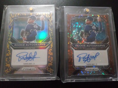 2021 Prizm Bronze Donut/15, Snakeskin/35 RC Auto Luis Patino