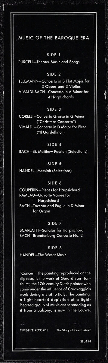 Various - The Baroque Era (4xLP, Comp, Scr + Box) NM-31502 Various - The Baroque Era (4xLP, Comp, Scr + Box) NM-31502