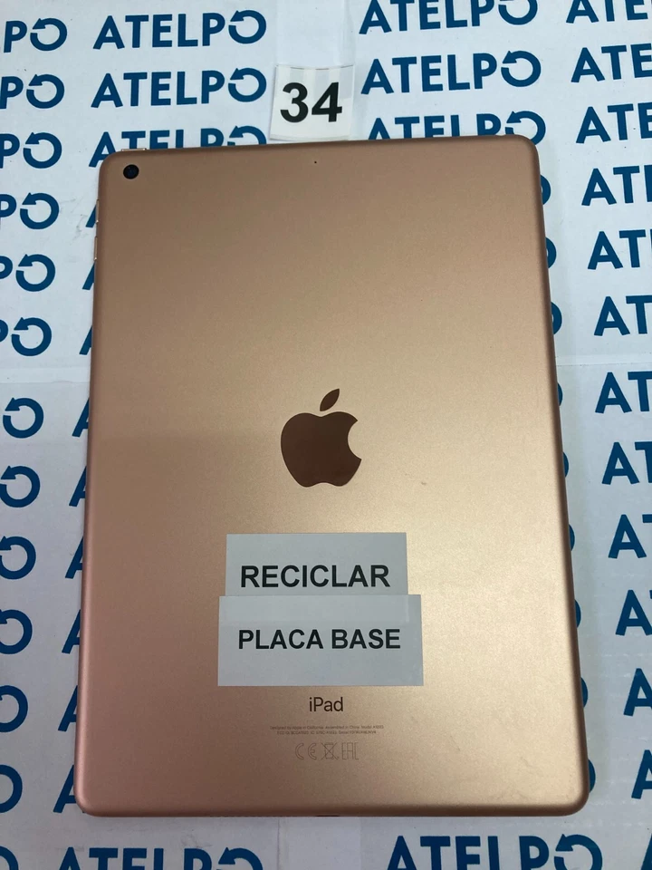 Apple iPad (6.ª generación) 32GB Oro (A1893) PARA PIEZAS - Imagen 2 de 2