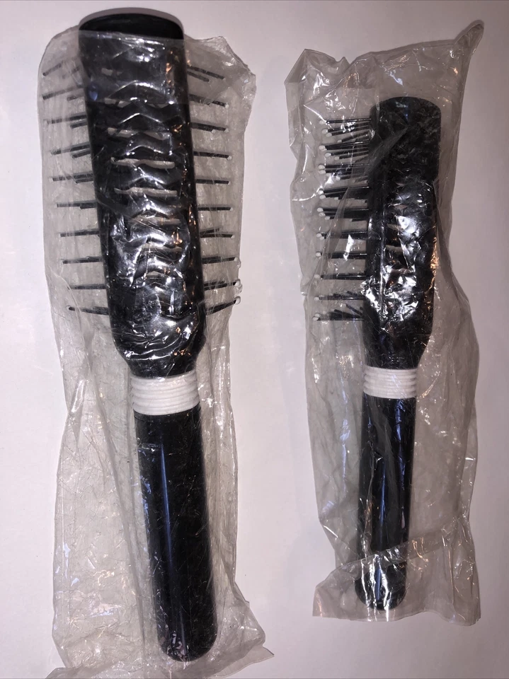 Phillips Brush Pro Vt-900 mango redondo cepillo ventilado lote de 2 totalmente nuevo Foto 4 de 4