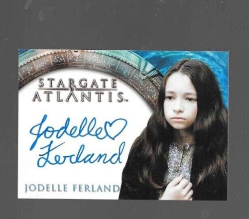 Jodelle Ferland Stargate Atlantis autograph card - Picture 1 of 1