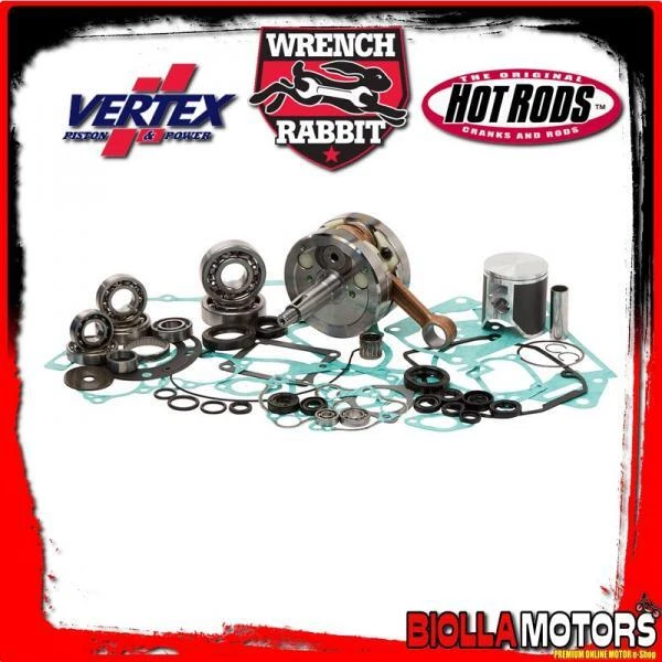 WR101-096 KIT DE MOTEUR WRENCH RABBIT HONDA CR 125R 1998-1999 - Photo 1/4