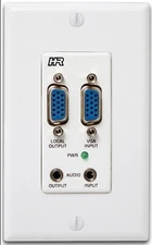 Hall Research VSA-V-DP,  VGA/Component+Audio Input Decorative Plate for VSA Sys.