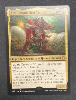 Atla Palani Nest Tender - MTG Magic the - Commander - Misprint Holo Stamp | eBay Atla Palani Nest Tender - MTG Magic the - Commander - Misprint Holo Stamp | eBay