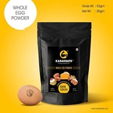 2X Kadaknath Whole Egg Powder (50 g) Rich source of protein, iron 100% Organic