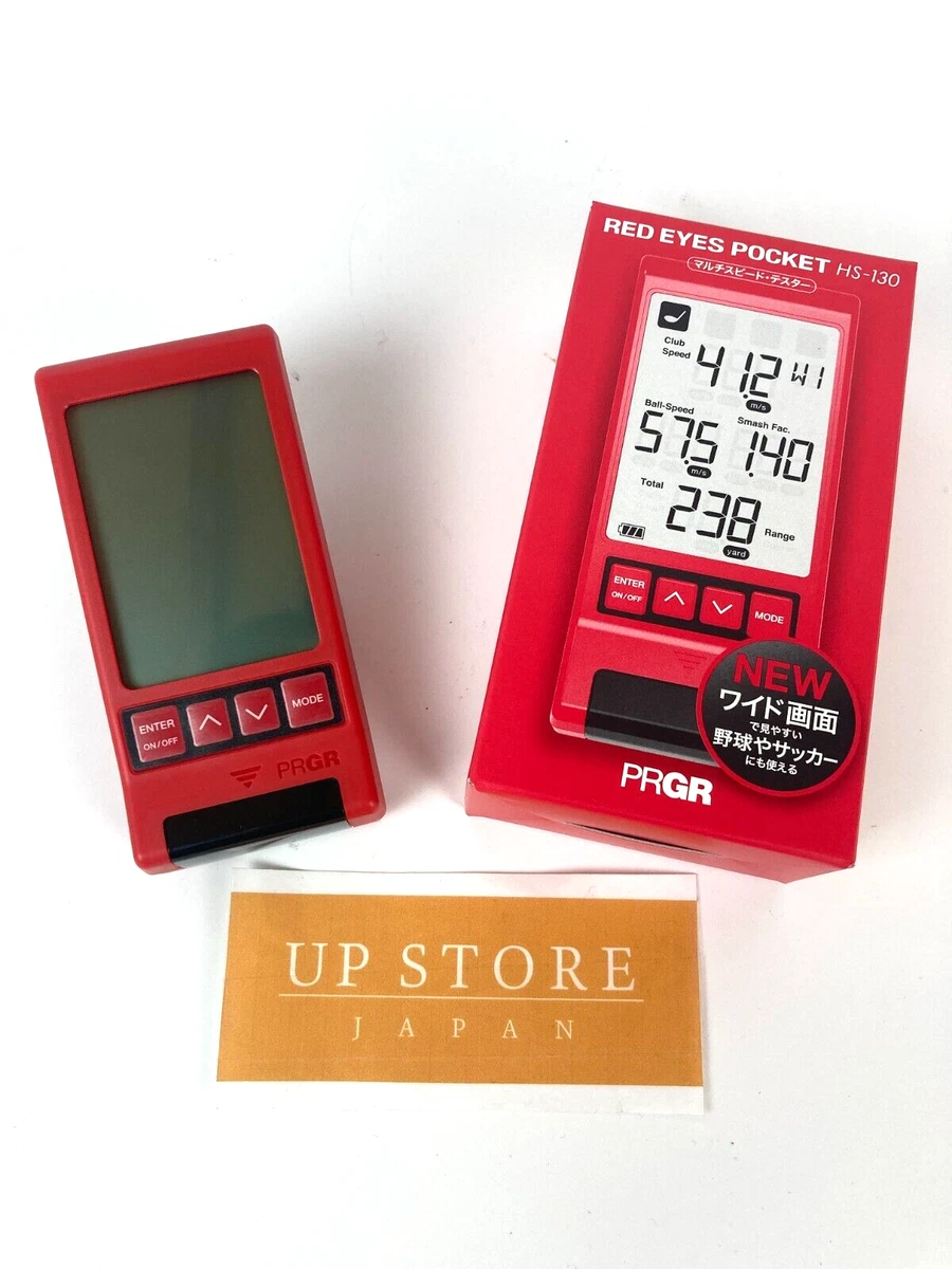 PRGR Red Eyes Pocket HS-130 Golf head Multi-speed measuring