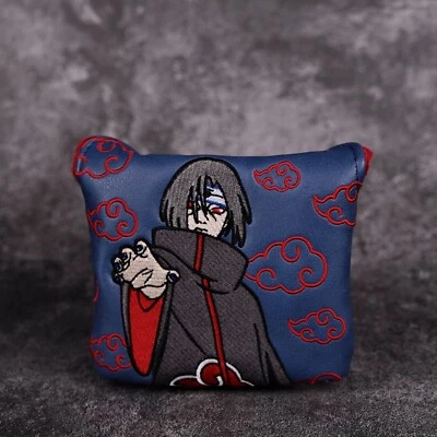 GOAT GOLF Magnetic Naruto Uchih Itachi Golf Mallet Putter Headcover Fit Taylormade Spider