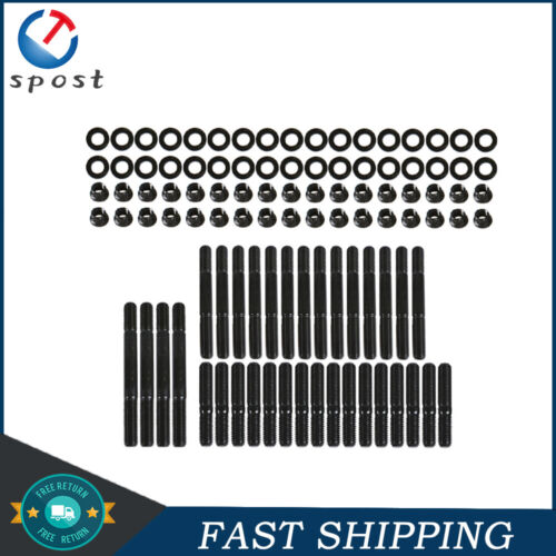 Cylinder Head Stud Kit For Chevy SBC 265 283 302 305 307 327 350 400 PCE279.1001