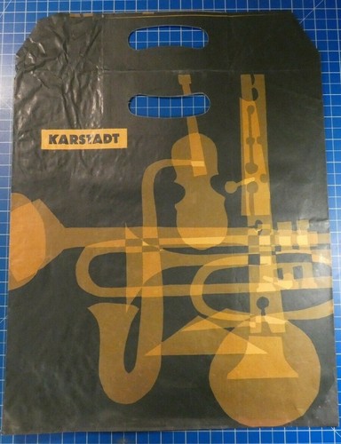 Record Paper Bag Karstadt 1960s G6724
