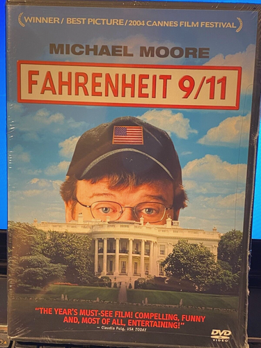 M5 {New Sealed} FAHRENHEIT 9/11 Dvd Documentary Movie {Michael Moore ...