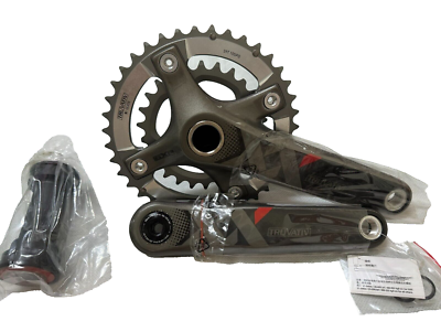 NEW Sram Truvativ XX Carbon MTB Crankset GXP 10 S 39T 26T 175mm W