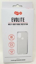 Tech21 EvoLite Case for Moto g POWER 2022, Multi-Drop Protection