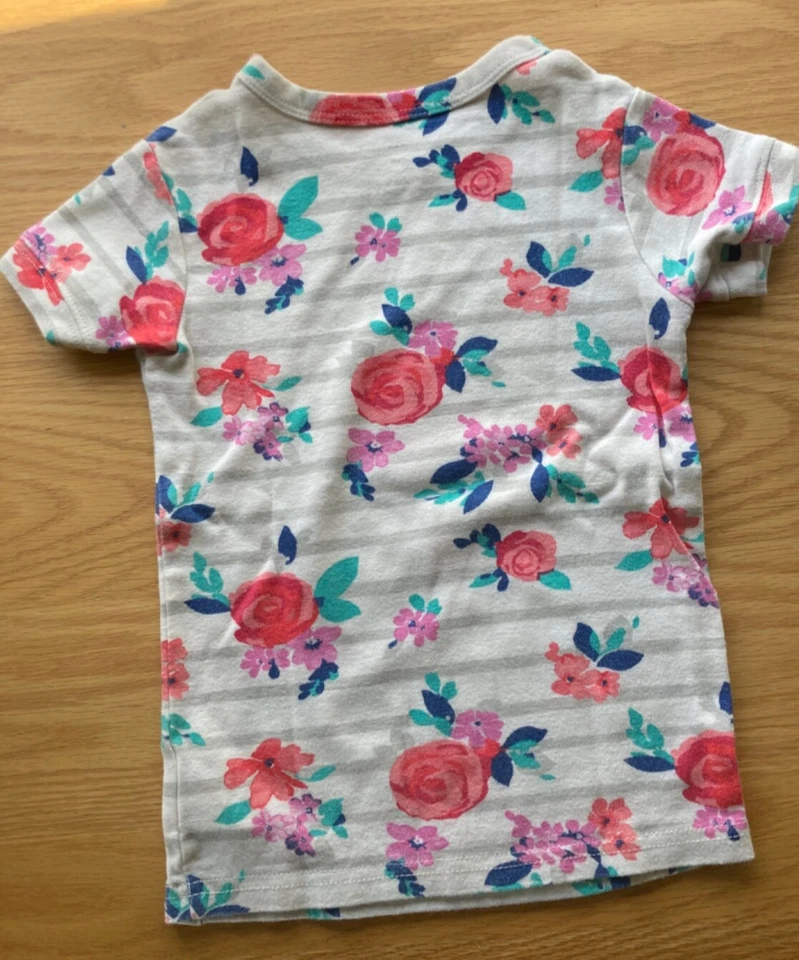 babyGap Girls Summer 2 Piece PJs ( Shorts & Top) - 100% Cotton - Sz 4 - Image 2 of 4