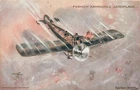Postcard C-1918 WW1 Military French Armored Aeroplane Photochrome 23-13912