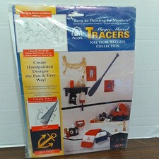 ACCENT Magic Mural Tracers Nautical Breezes Collection "Rope/Banners/Emblem" NEW