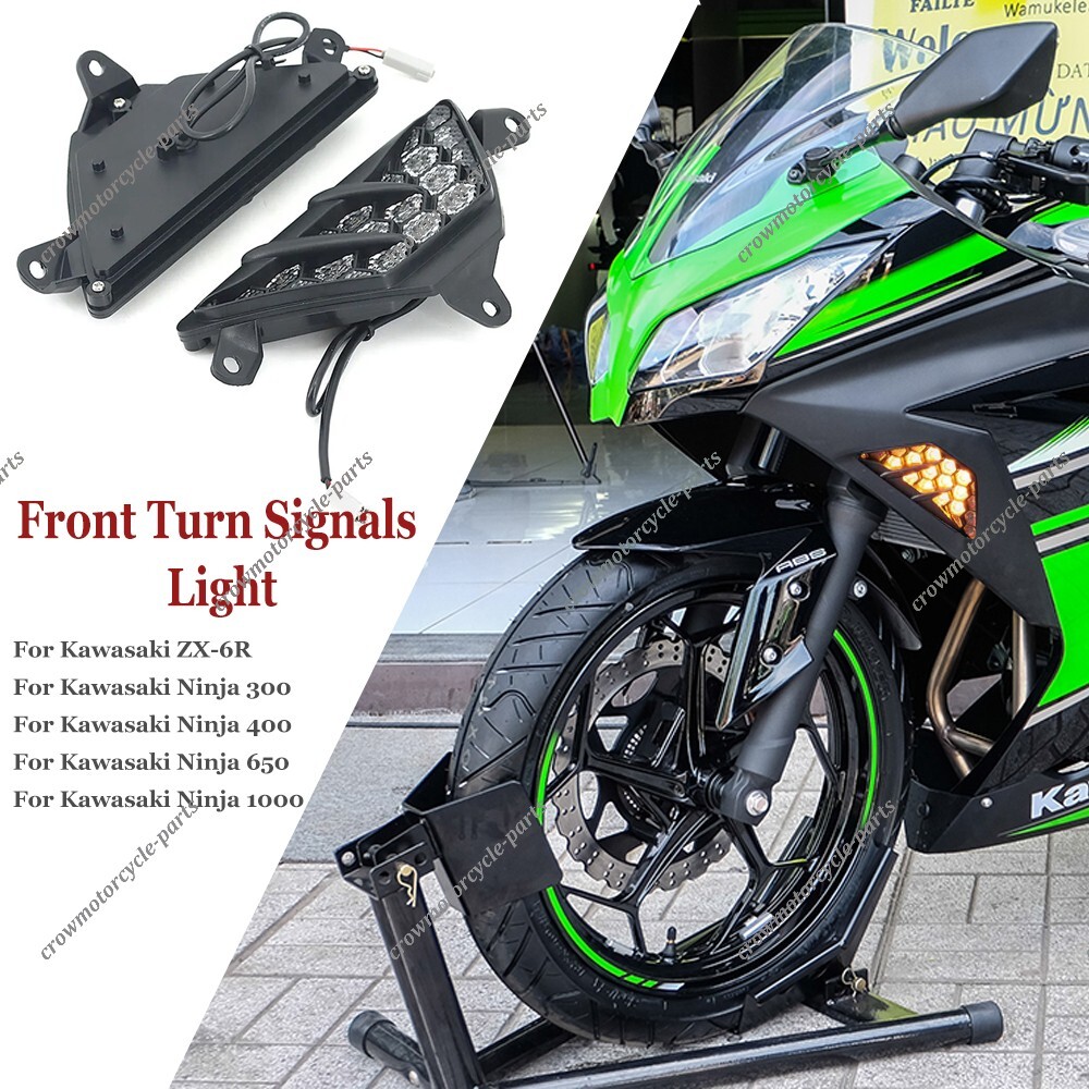 Ｎｏ．2 Motorcycle LED Turn Signals Light Turning Lamp For Kawasaki
